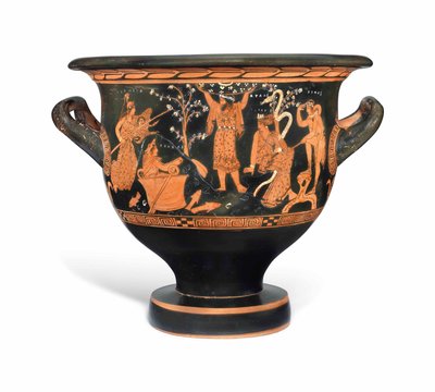 Attic red-figured bell-krater by Nikias Painter