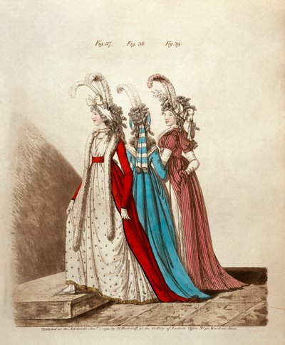Afternoon Dresses by Niklaus von Heideloff