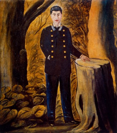 Ilia Zdanevich by Niko Pirosmani