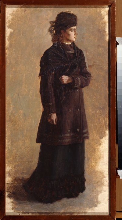 A Terrorist by Nikolai Aleksandrovich Yaroshenko