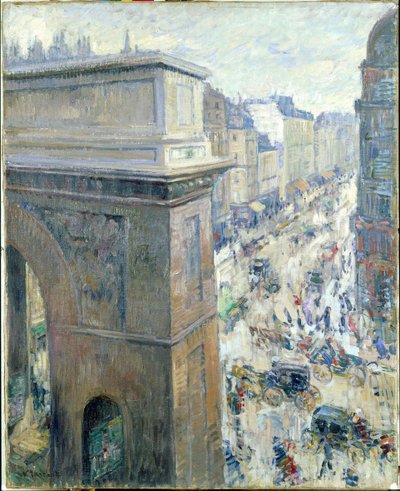 La Porte Saint-Martin by Nikolai Alexandrovich Tarkhov