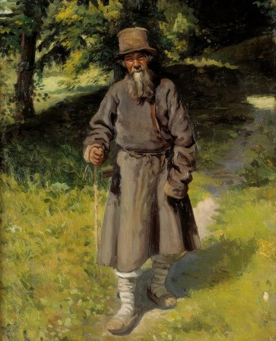 The Wanderer by Nikolai Alexandrowitsch Jaroschenko
