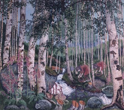 Foxgloves by Nikolai Astrup