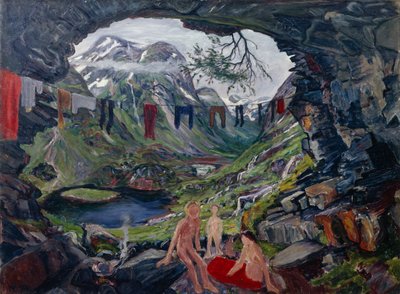 The Cave by Nikolai Astrup
