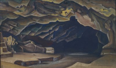 Parinirvana by Nikolai Konstantinowitsch Roerich