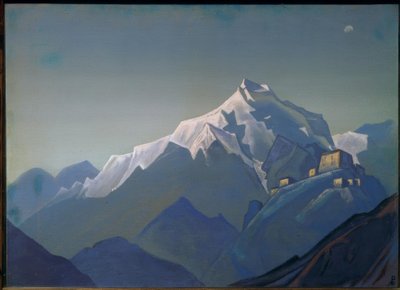 Tibet. A Monastery by Nikolai Konstantinowitsch Roerich