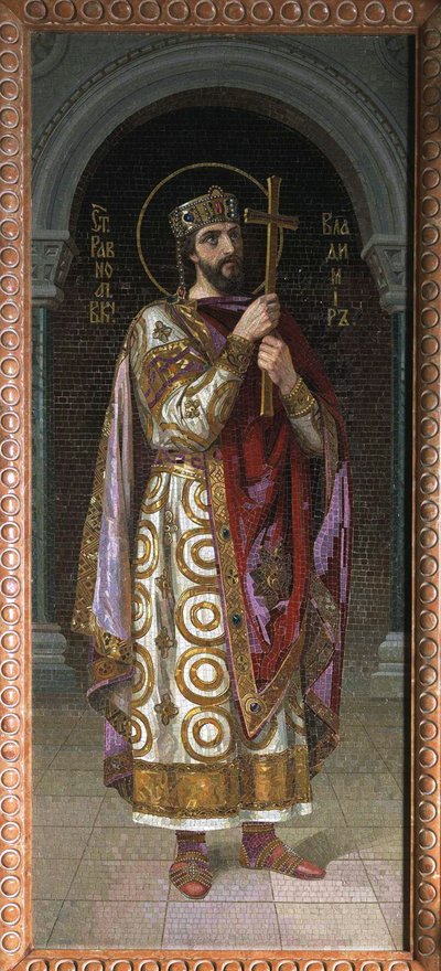 Saint Vladimir of Kiev by Nikolai Kornilovich Bodarevsky