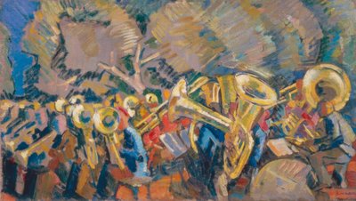 Orchestra by Nikolai Pawlowitsch Uljanow