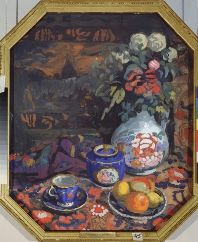 Still Life, 1914 by Nikolai Semyonovich Zaytsev