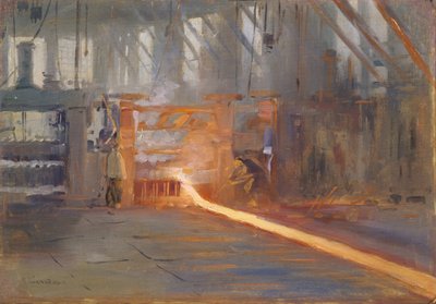 At the Chusovoy Metallurgical Plants by Nikolaj Alekseevich Kasatkin