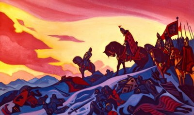 Alexander Nevsky by Nikolai Konstantinowitsch Roerich
