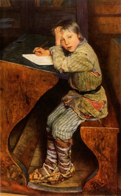 Study from Life by Nikolaj Petrovic Bogdanov Bel