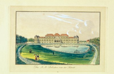 The Upper Belvedere from the South Side by Nikolaus Reim