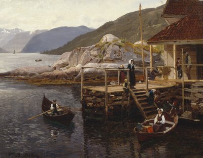 From Balestrand by Nils Bjørnsen Møller