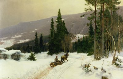 Winter by Nils Hansteen