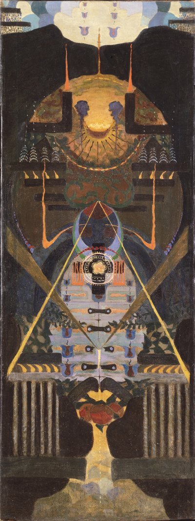 Mozart. Requiem, before 1923 by Nina Alexandrovna Varypaeva