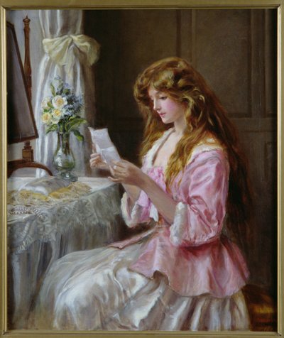The Love Letter, 1904 by Nina Hardy