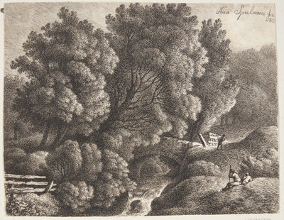Landscape with a Stream by Nina Spielmann