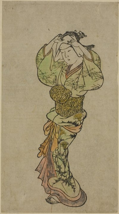 A Dancer by Nishikawa Sukenobu