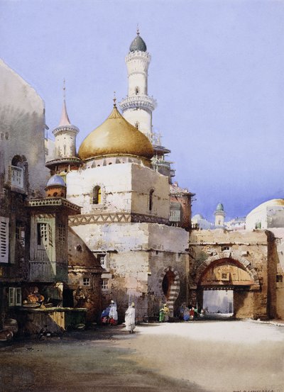 Near the Mosque by Noel Harry Leaver