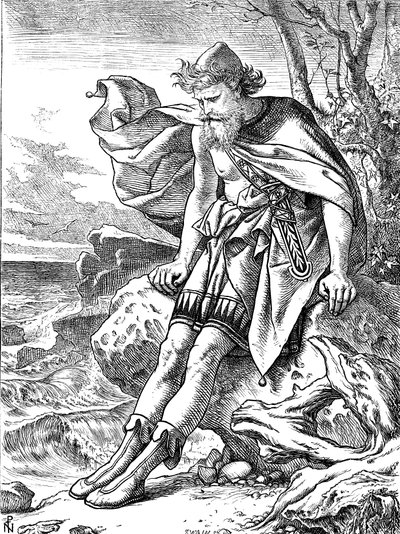 Ulysses on Ogygia by Noel Paton