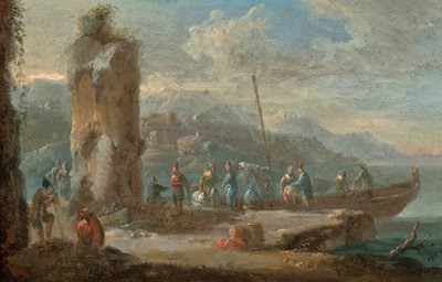 Southern Harbor Scene by Norbert Grund