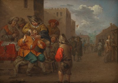 Dentist in the Village Square by Norbert Grund