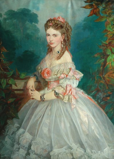 Mrs Henry Butterfield, 1864 by Norbert Schroedl