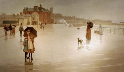 The Daily Rain by Norman Garstin