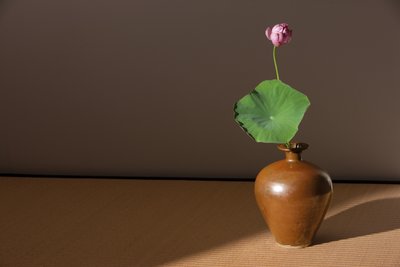 Persimmon-Glazed Meiping by Northern Song Dynasty Chinese School