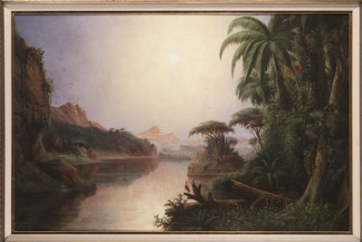 Tropical Landscape by Norton Bush