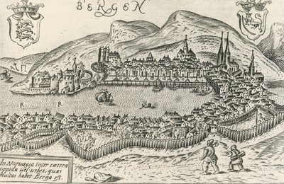 City of Bergen by Norwegian School