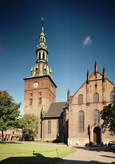 View of the Cathedral, built 1697-99 by Norwegian School