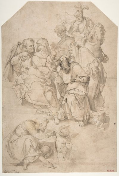 The Adoration of the Magi by Nosadella