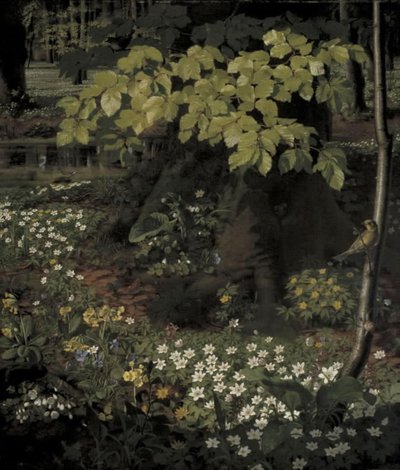 Spring in Charlottenlund Forest by O.D. Ottesen