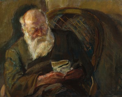 Christian Krohg, ca 1920 by Oda Krohg