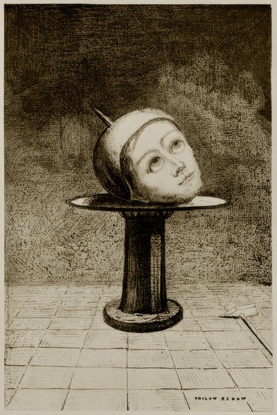 On the Bowl by Odilon Redon