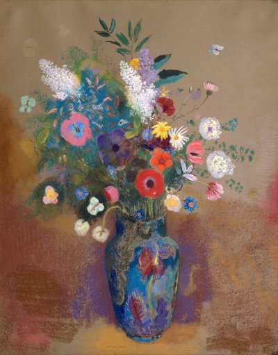 Bouquet of Flowers by Odilon Redon