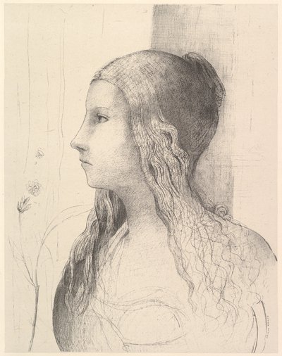 Brunnhilde The Twilight of the Gods by Odilon Redon