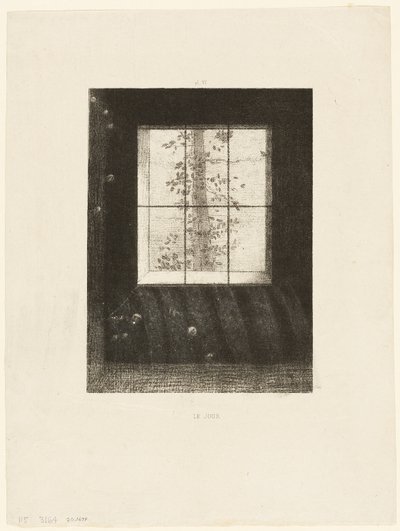 Day, Plate 6 from Dreams by Odilon Redon