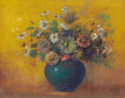 Flower Bouquet by Odilon Redon