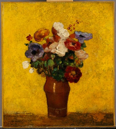 Flowers by Odilon Redon