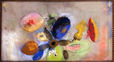 Flowers by Odilon Redon