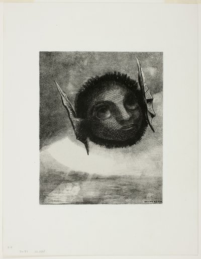 Gnome, plate six from In Dreams by Odilon Redon