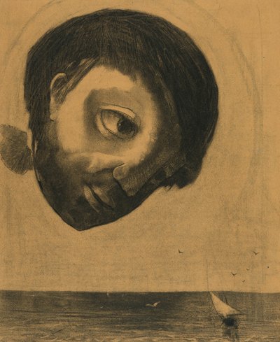 Guardian Spirit of the Waters by Odilon Redon
