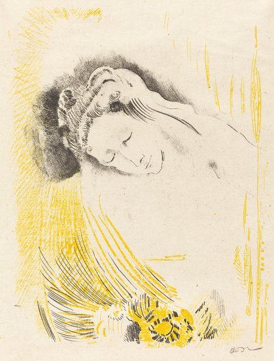 The Shulamite by Odilon Redon