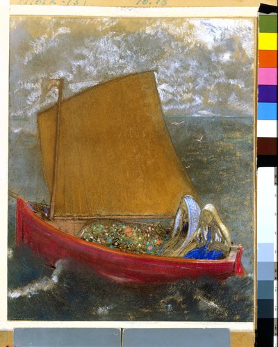 The Yellow Sail by Odilon Redon