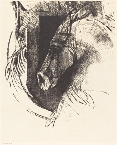 The Race Horse by Odilon Redon