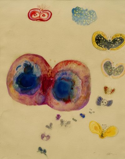 Butterflies by Odilon Redon