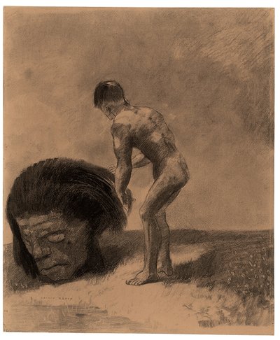 Primitive Being by Odilon Redon